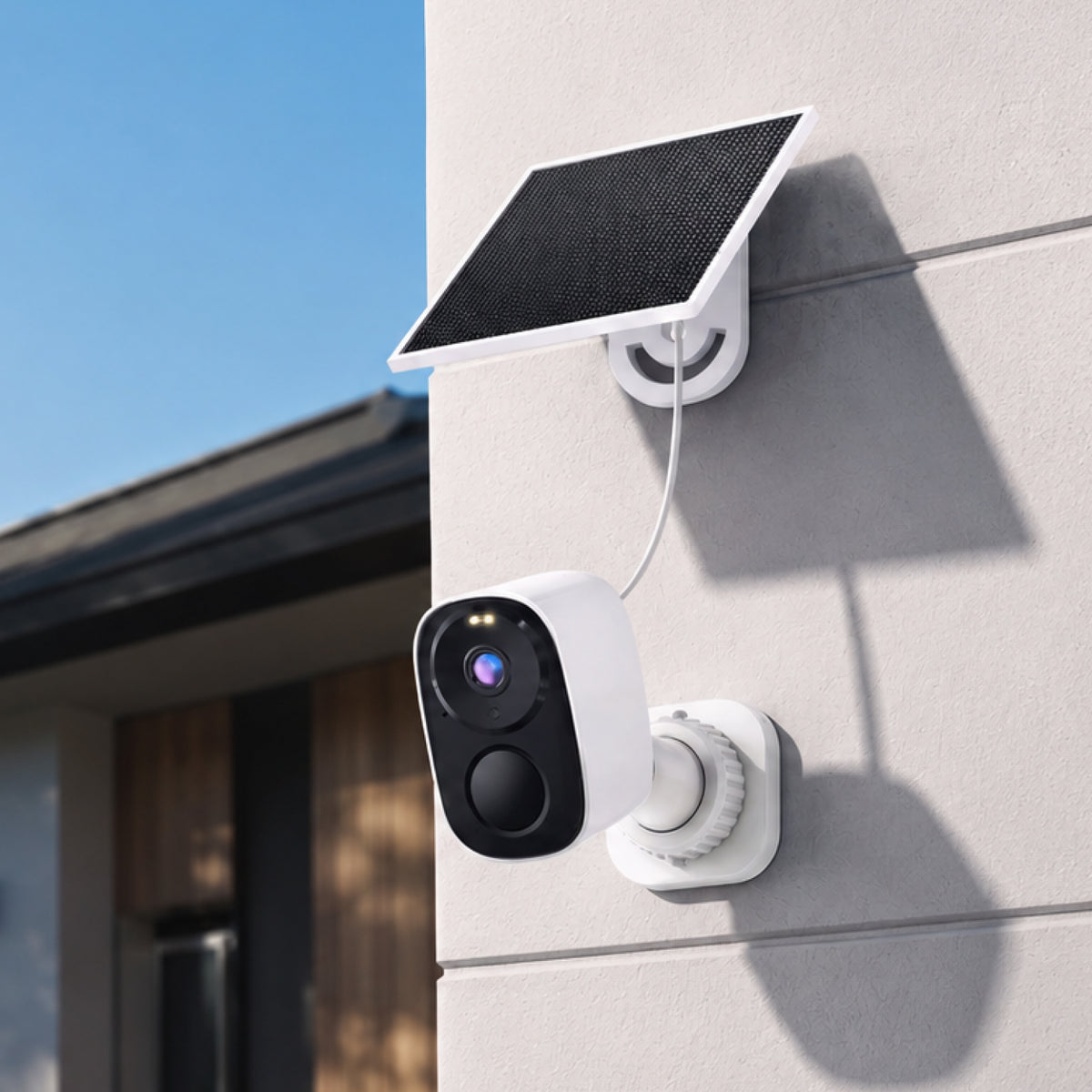 CB54-TZ | 3MP Solar Security Camera - Free Cloud Storage & AI Detection