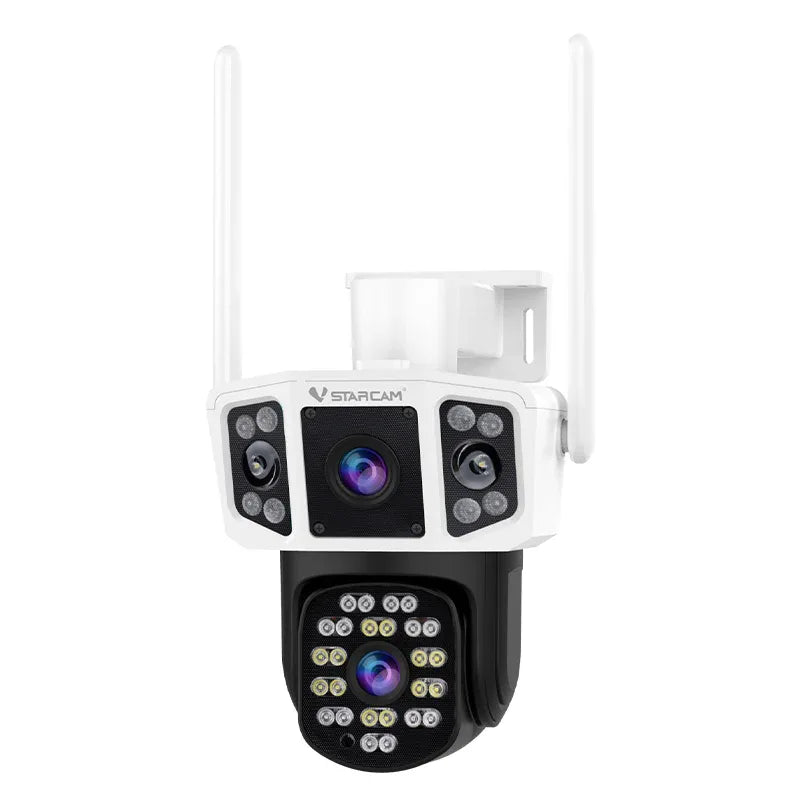 CS667DR | Dual Lens Three Views Camera - 360° PTZ & Human Detect - Vstarcam