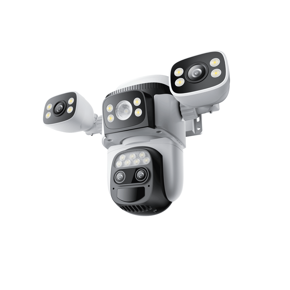 CB621ZS-TZ | 2MP Multi-Screen PTZ Camera - Wire-Free Solar Power, 10X Zoom & 360° View