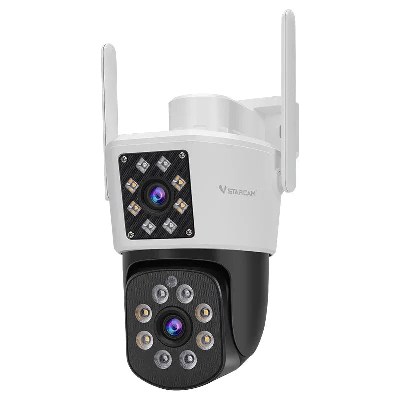 C662DR | Dual-Lens WiFi Security Camera - Full Color Night Vision & Multi-View - Vstarcam