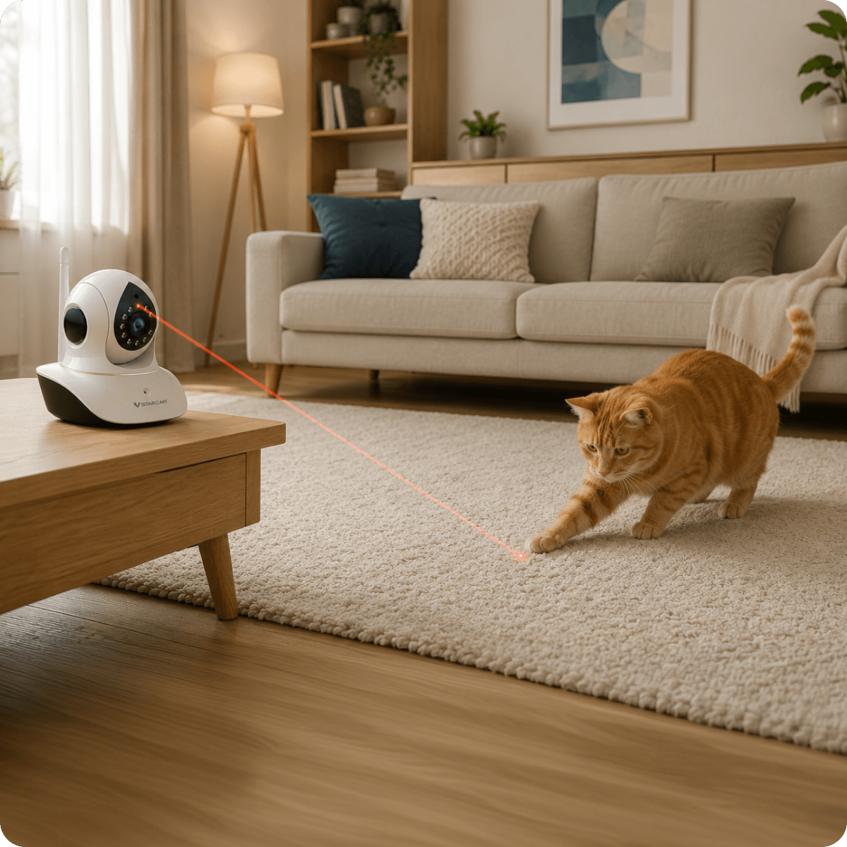 Remote Laser Play for Your Pet