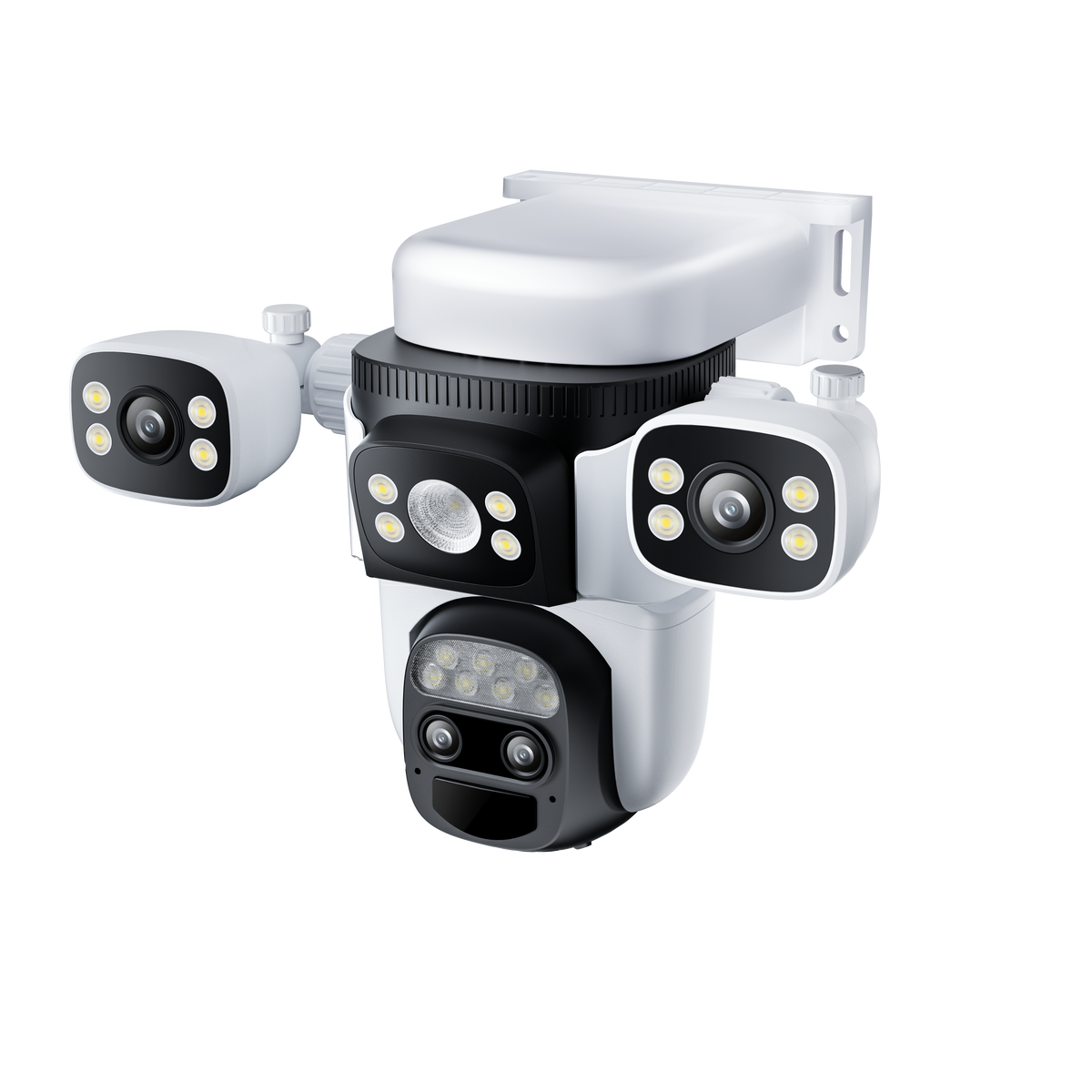 CB621ZS-TZ | 2MP Multi-Screen PTZ Camera - Wire-Free Solar Power, 10X Zoom & 360° View