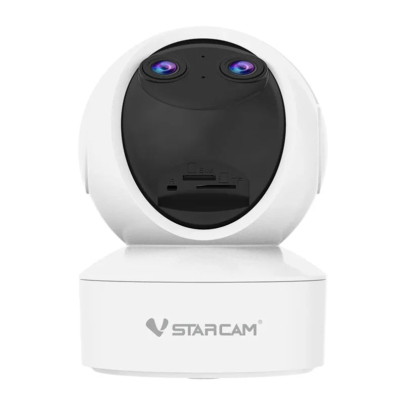CS49D | 3MP Dual-Lens WiFi Camera - 10X Stepless Hybrid Zoom PTZ - Vstarcam