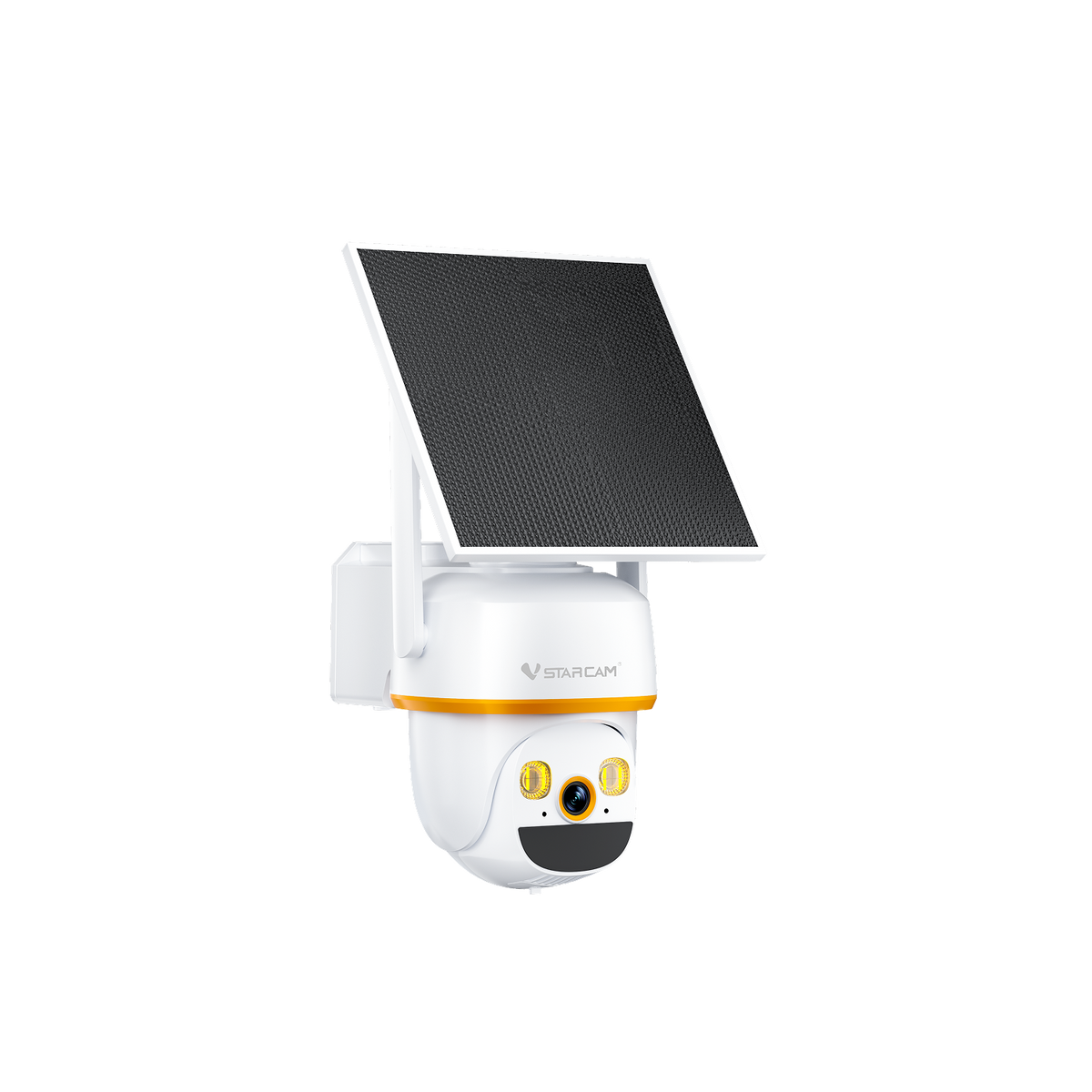 E30-4 | 4MP Multi-Lens PTZ Camera - Wire-Free Solar Power, Auto Zoom & 360° View