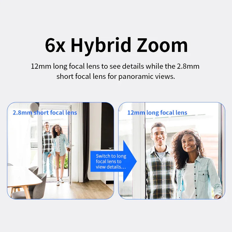 CB75D | 1080P 4G LTE Dual-Lens Camera - 6X Zoom & 3000mAh Battery - Vstarcam