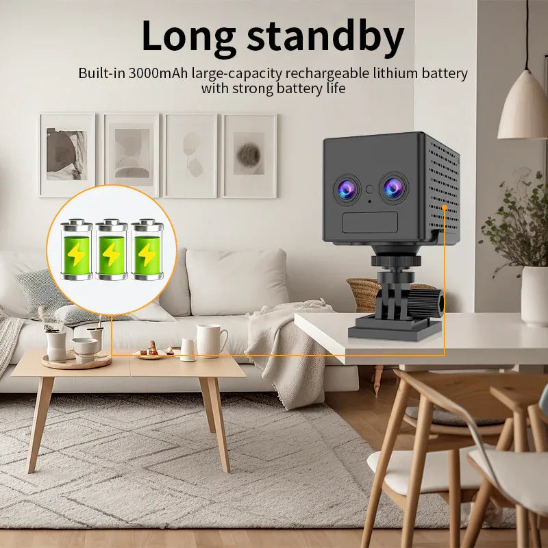 CB75D | 1080P 4G LTE Dual-Lens Camera - 6X Zoom & 3000mAh Battery - Vstarcam