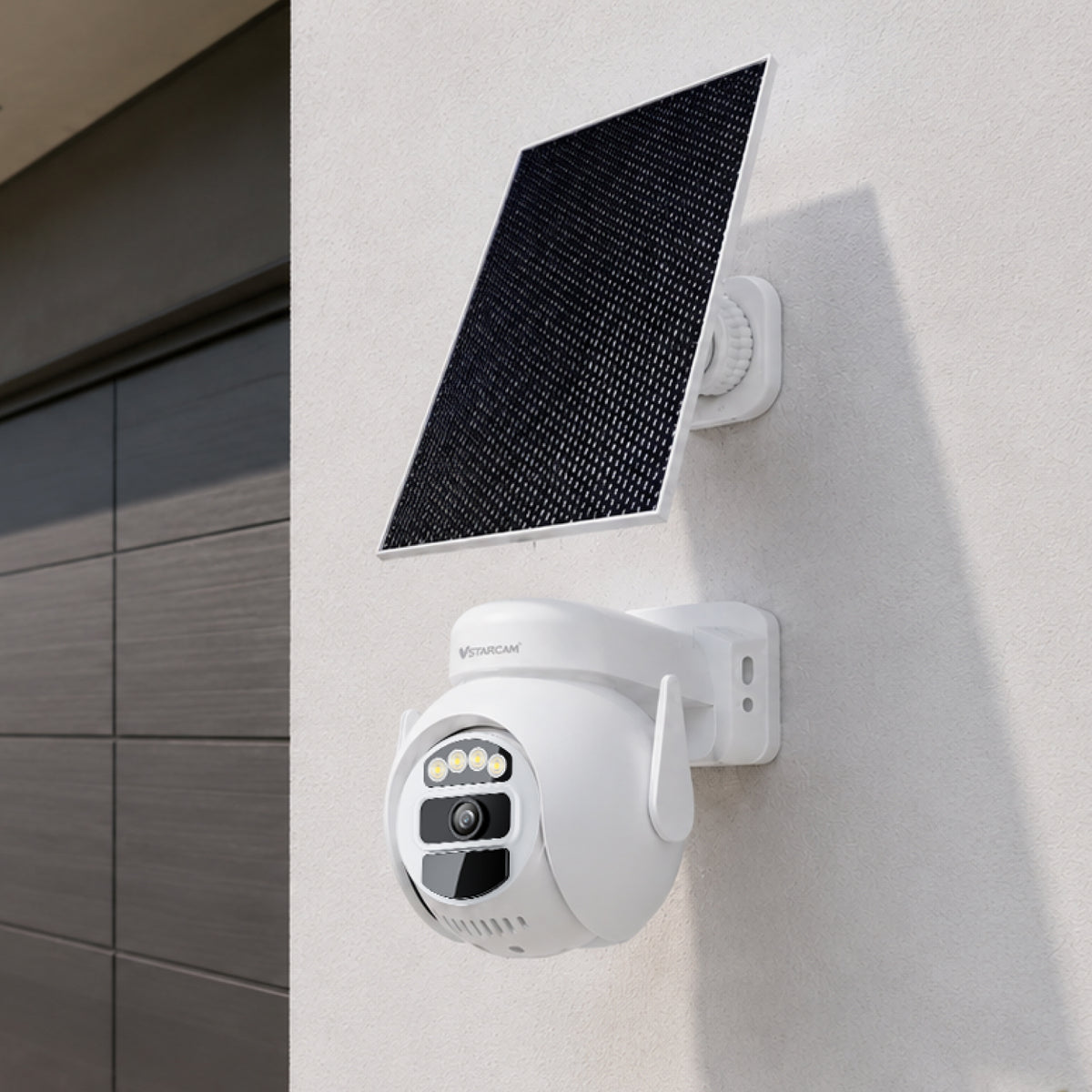 CB65-TZ | 3MP WiFi Solar Battery Camera - 6000mAh Outdoor PTZ