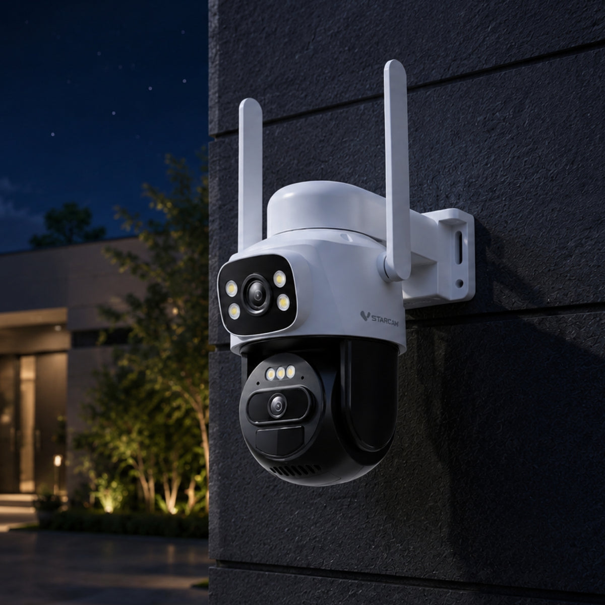CB622DR | 2MP Battery Solar Camera - 360° View, Auto Zoom Linkage & Easy Installation