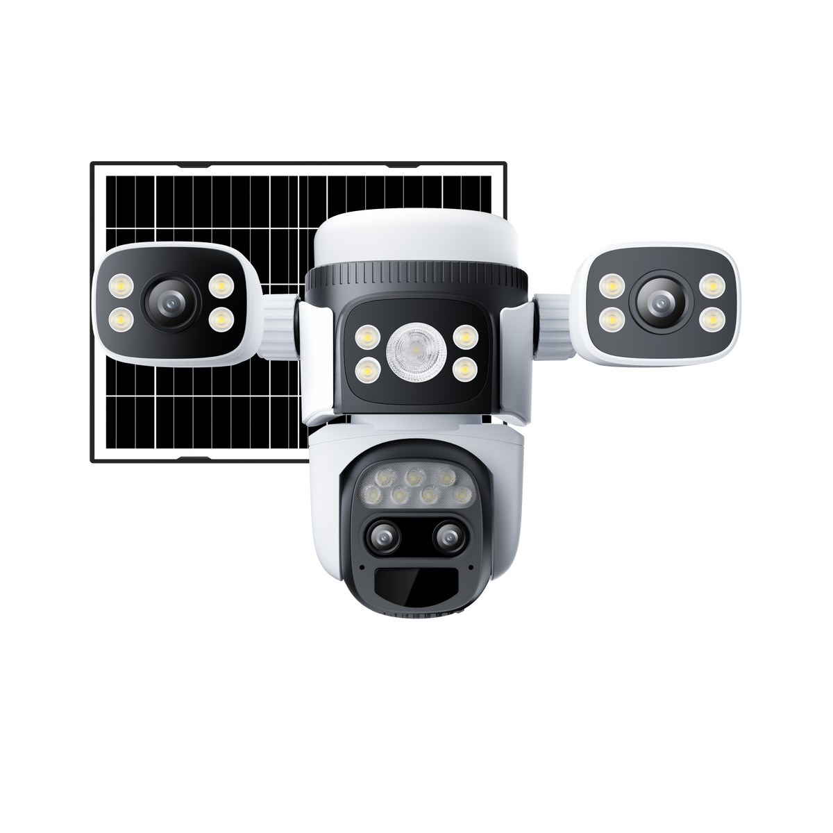 CB621ZS-TZ | 2MP Multi-Screen PTZ Camera - Wire-Free Solar Power, 10X Zoom & 360° View