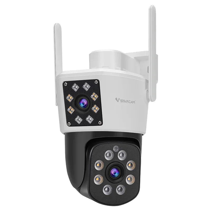 C662DR | Dual-Lens WiFi Security Camera - Full Color Night Vision & Multi-View - Vstarcam