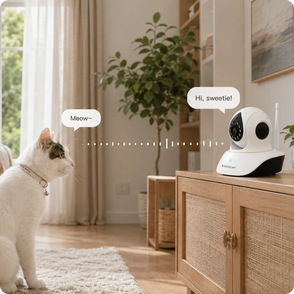 Two-Way Audio, Easy Communication
