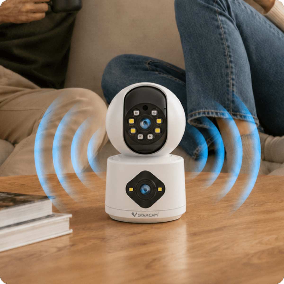 Stable 2.4GHz Wi-Fi
Connection