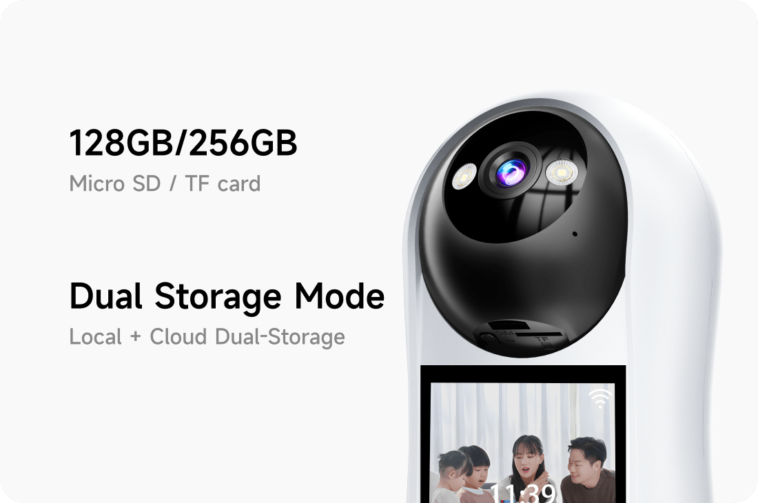 Dual Storage Local + Cloud