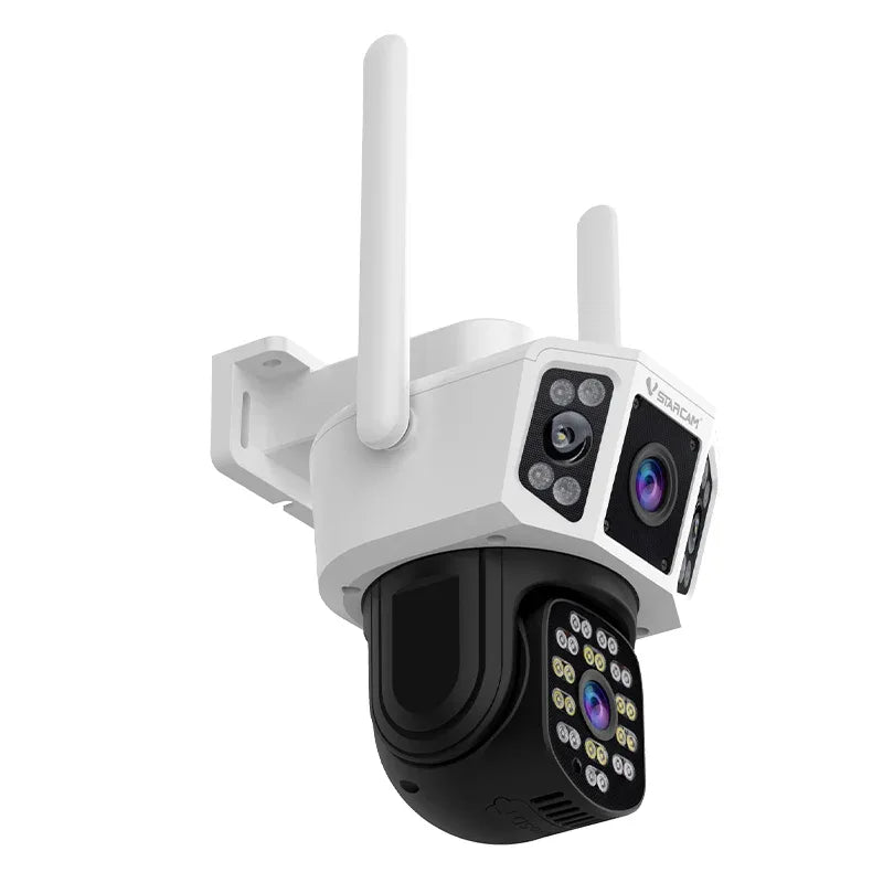CS667DR | Dual Lens Three Views Camera - 360° PTZ & Human Detect - Vstarcam