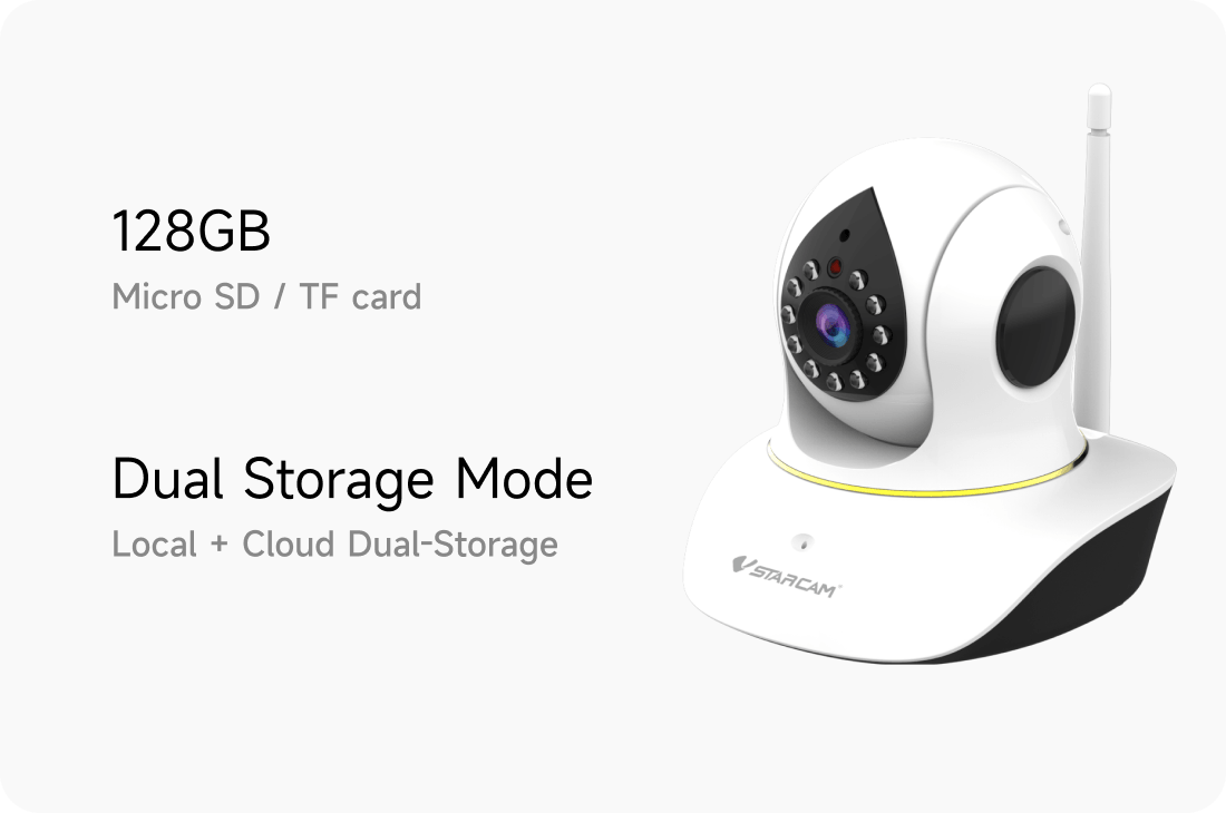 Dual Storage Local + Cloud