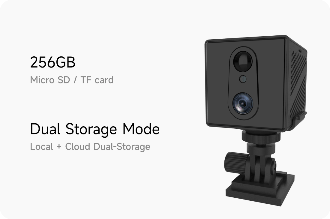 Dual Storage Local + Cloud