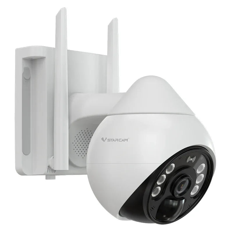 BG69-TZ | 3MP 4G LTE Solar Security Camera - Replaceable Battery & PTZ - Vstarcam