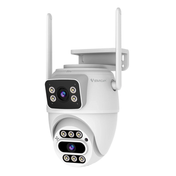 C661DR | Dual-Lens PTZ WiFi Camera - 360° Panorama & Auto Tracking Linkage - Vstarcam
