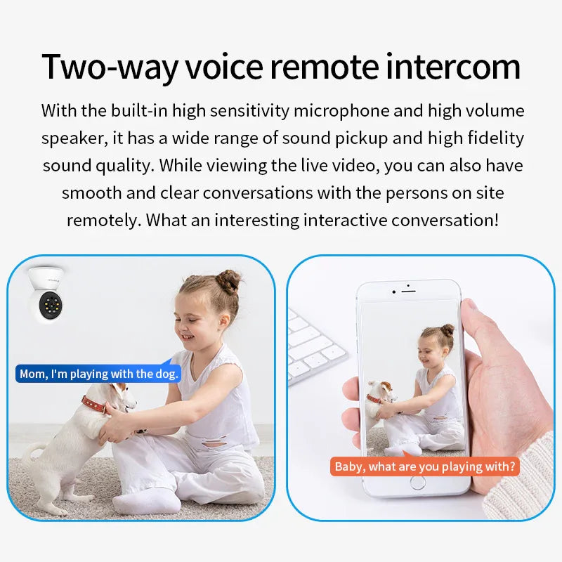 C991 | 3MP Indoor Pan & Tilt WiFi Camera - IR-Cut Night Vision - Vstarcam