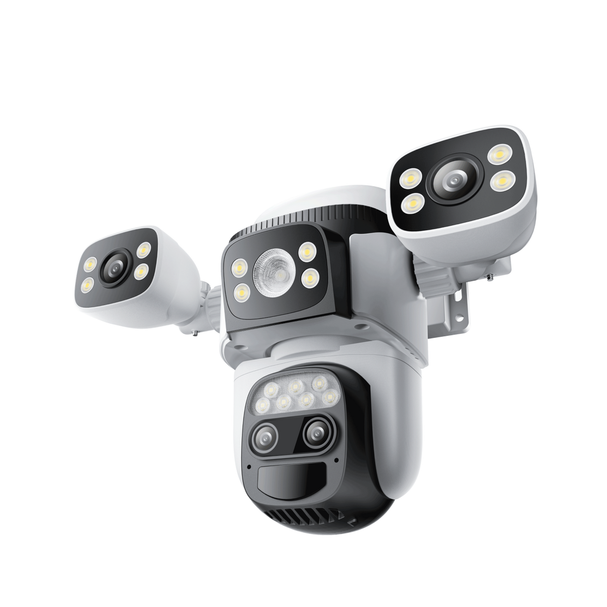CB621ZS | 2MP Multi-Screen PTZ Camera - Wire-Free Solar Power, 10X Zoom & 360° View