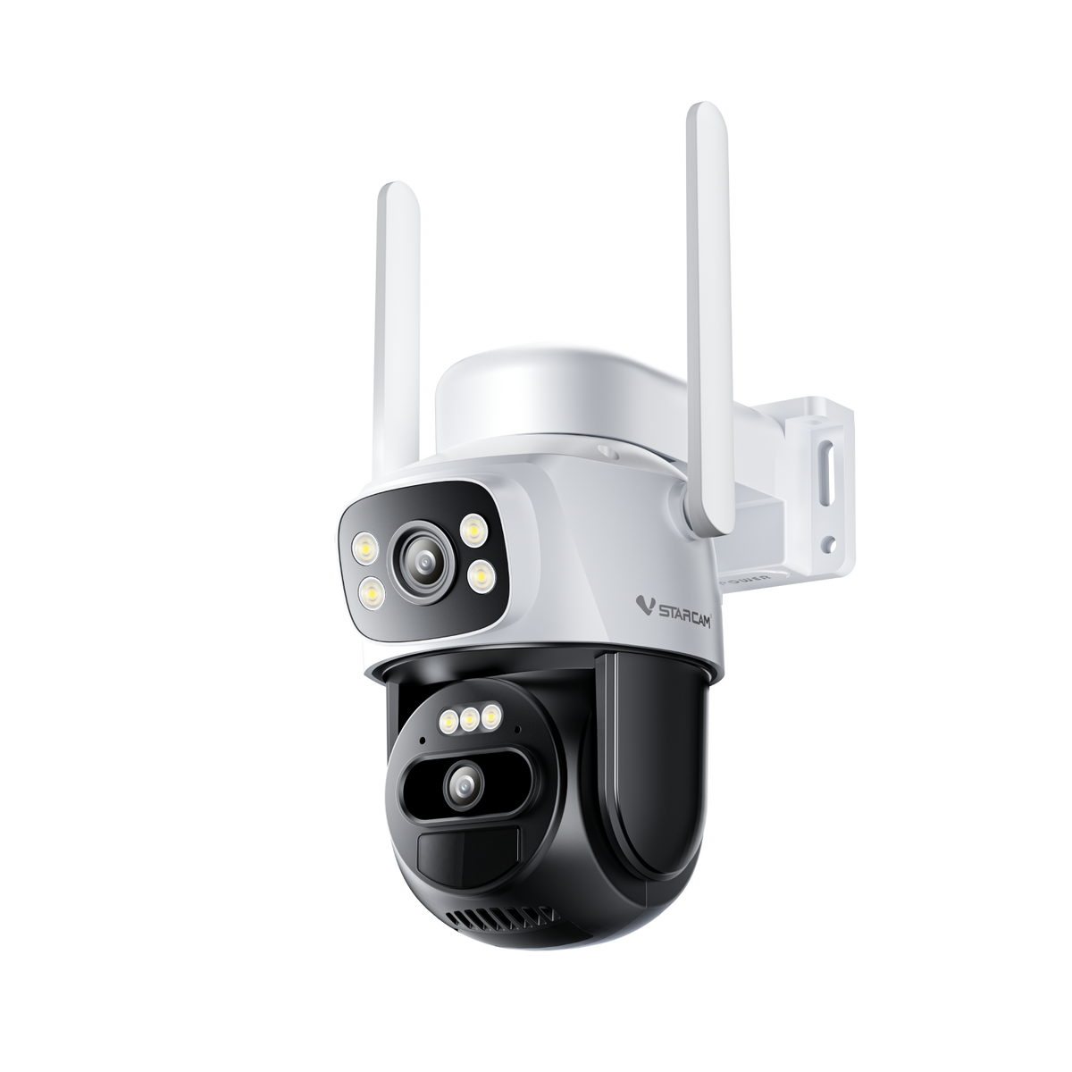 CB622DR | 2MP Battery Solar Camera - 360° View, Auto Zoom Linkage & Easy Installation