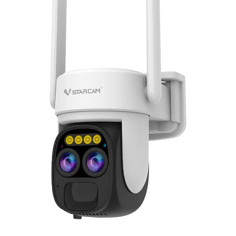 CB67D | 2K Solar Battery Camera - 5X Dual Lens Zoom, PIR Detection & PTZ Rotation - Vstarcam