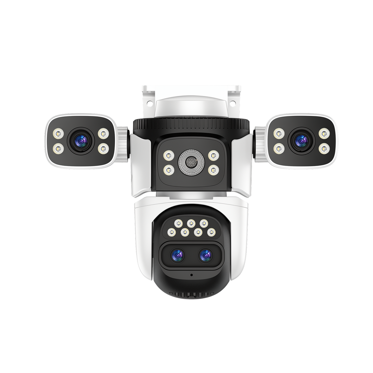 CS621ZS | 12MP Four-Lens WiFi Security Camera - 3 Screens Matrix View