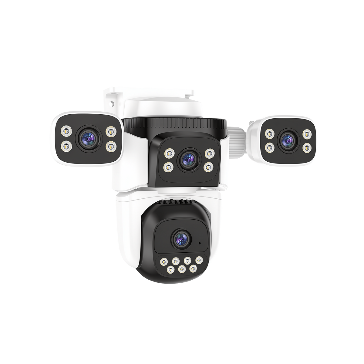 CS621FR | 4MP Four-Lens Security Camera - 360° Panoramic Coverage
