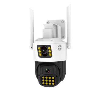 CS663DR | 3MP Dual Lens Outdoor Camera - Split-Screen, PTZ Linkage & IP66 Waterproof - Vstarcam