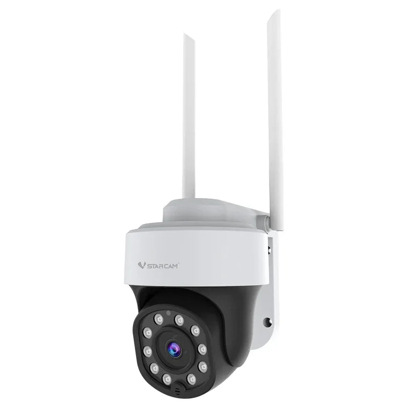 CS665Q | 4MP Dual-Band WiFi PTZ Camera - Red & Blue Light Alarm - Vstarcam
