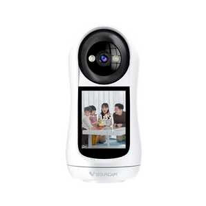 CV332 | 2MP Smart Indoor Camera - 2.8" Screen & One-Touch Video Call