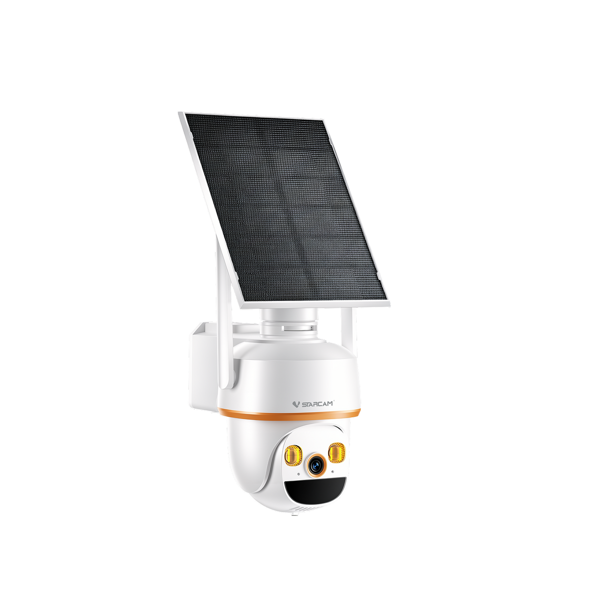 E30-4 | 4MP Multi-Lens PTZ Camera - Wire-Free Solar Power, Auto Zoom & 360° View