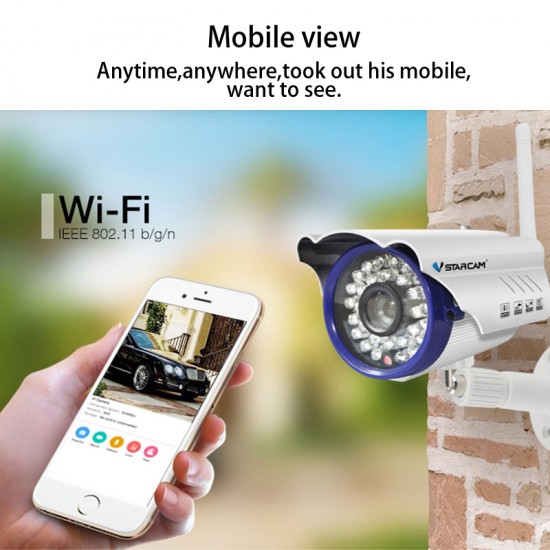 VStarcam C7815WIP Outdoor 1.0MP Megapixel IP Camera VStarcam C7815WIP Outdoor 1.0MP Megapixel IP Camera