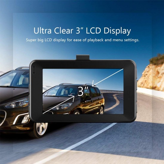VStarcam F1-D Drive Recorder 1080P On-Dash WDR Car Camera VStarcam F1-D Drive Recorder 1080P On-Dash WDR Car Camera