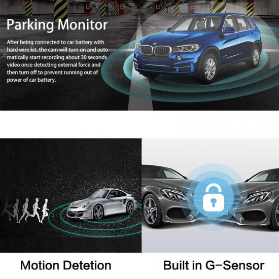 VStarcam F1-D Drive Recorder 1080P On-Dash WDR Car Camera VStarcam F1-D Drive Recorder 1080P On-Dash WDR Car Camera