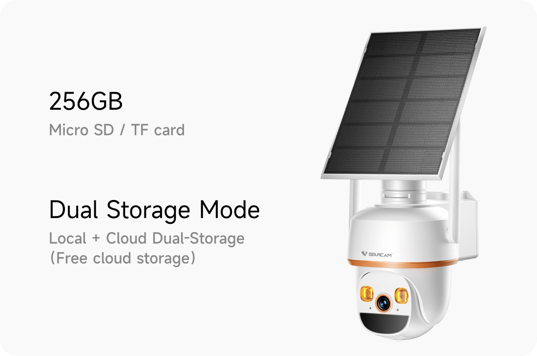 Dual Storage Local + Cloud