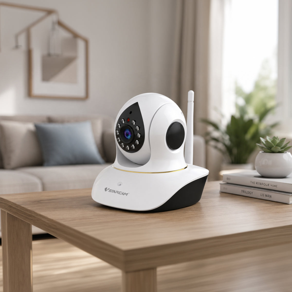 C38S-P | 1080P WiFi Pet Camera - 355° PTZ & 2-Way Audio