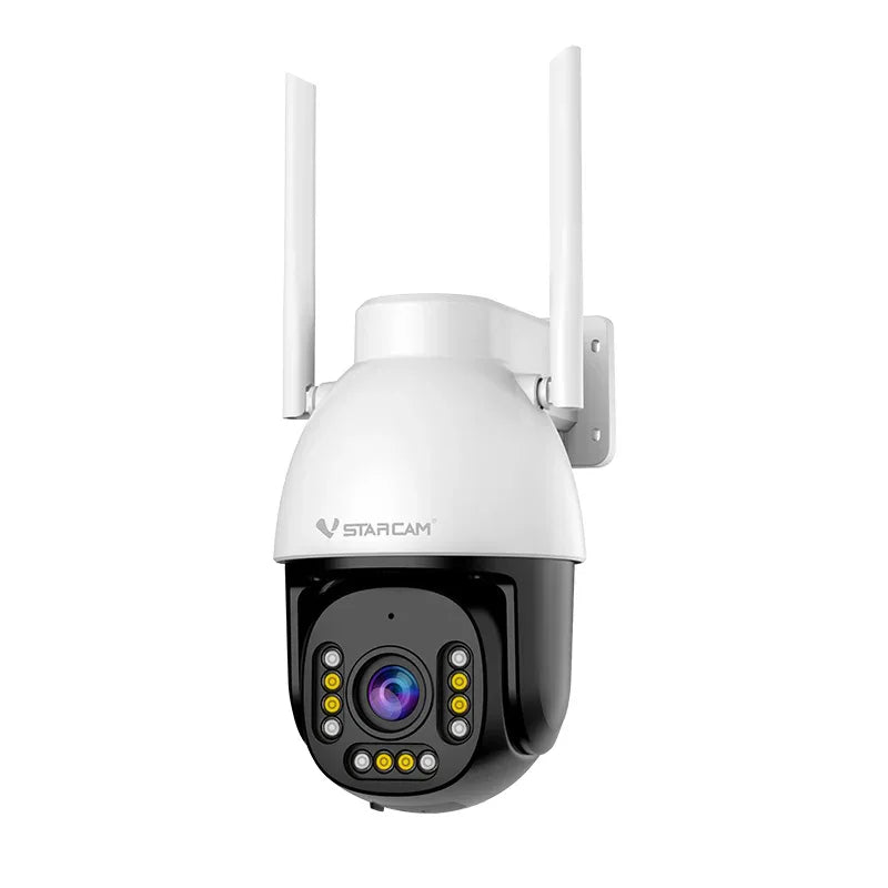 CS611Q-UV | 4MP Ultra HD Dual-Band WiFi Camera - DIY Voice Alarm & Full Color Night Vision - Vstarcam