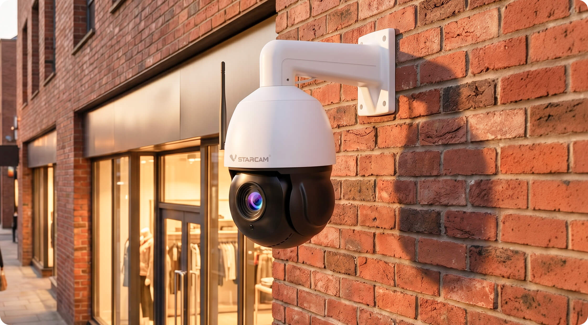 CS66Q-X18P 4MP 18X Optical Zoom PTZ Camera with WiFi 6 & 100m IR