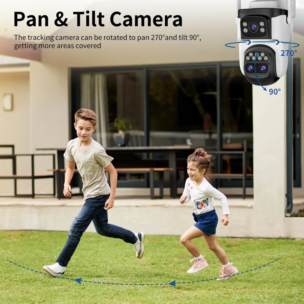 CS621ZR | 1080P WiFi - Three Lens 12mm Zoom Security Camera - Vstarcam