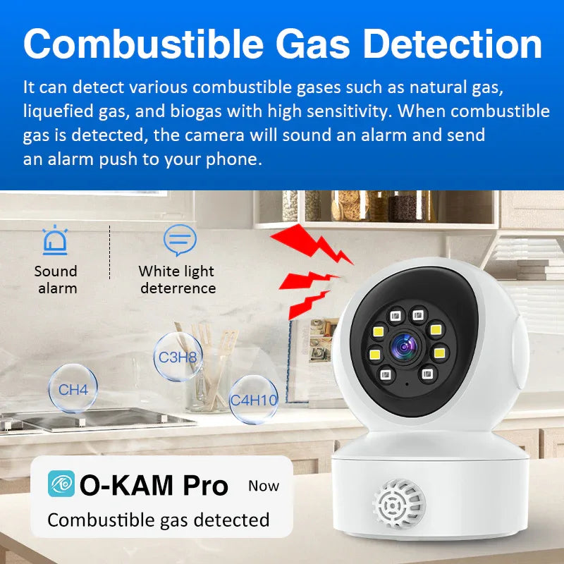 CS49LM | WiFi Smoke Detector Camera - Fire Alarm & Security Monitoring - Vstarcam