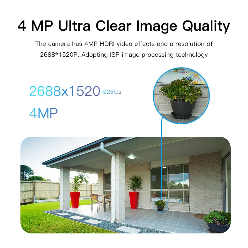 CS612Q-UV | 4MP Black Light Camera - Full-Color Night Vision, AI Tracking & 5/2.4GHz WiFi - Vstarcam