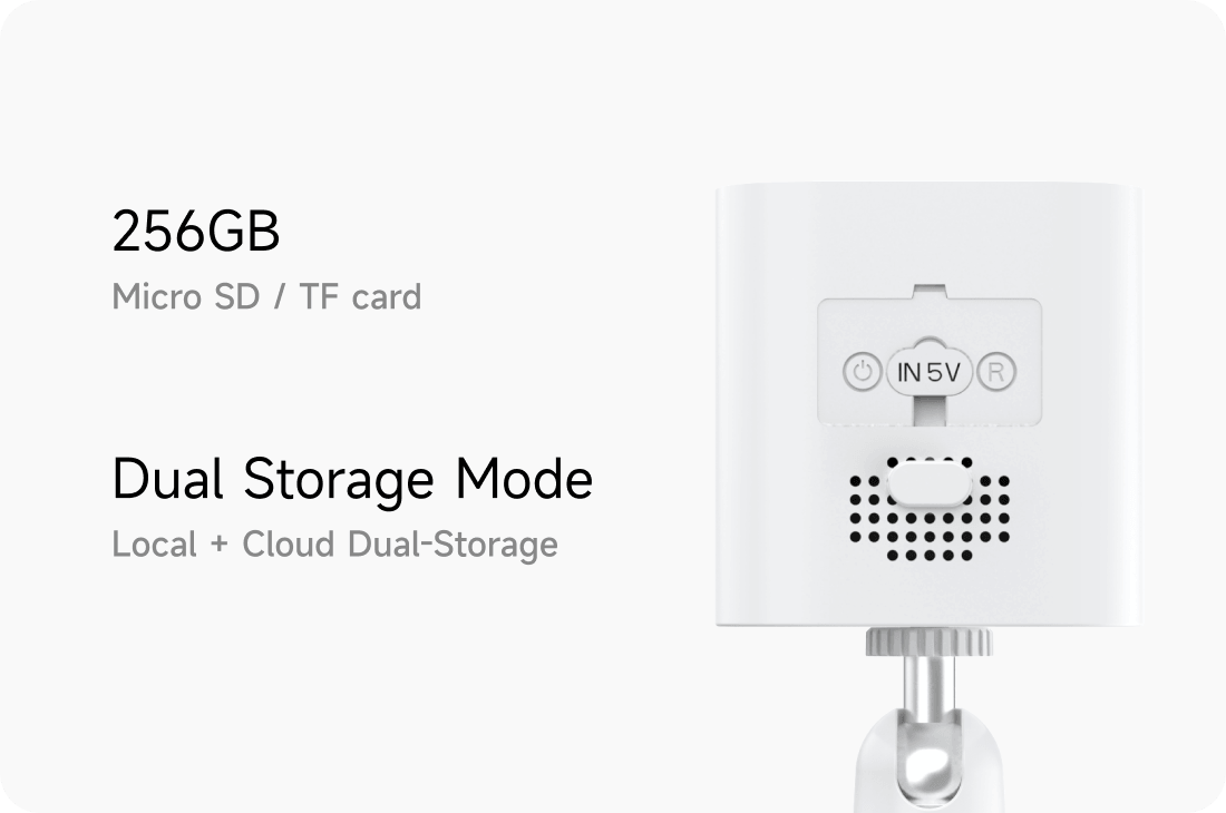 Dual Storage Local + Cloud