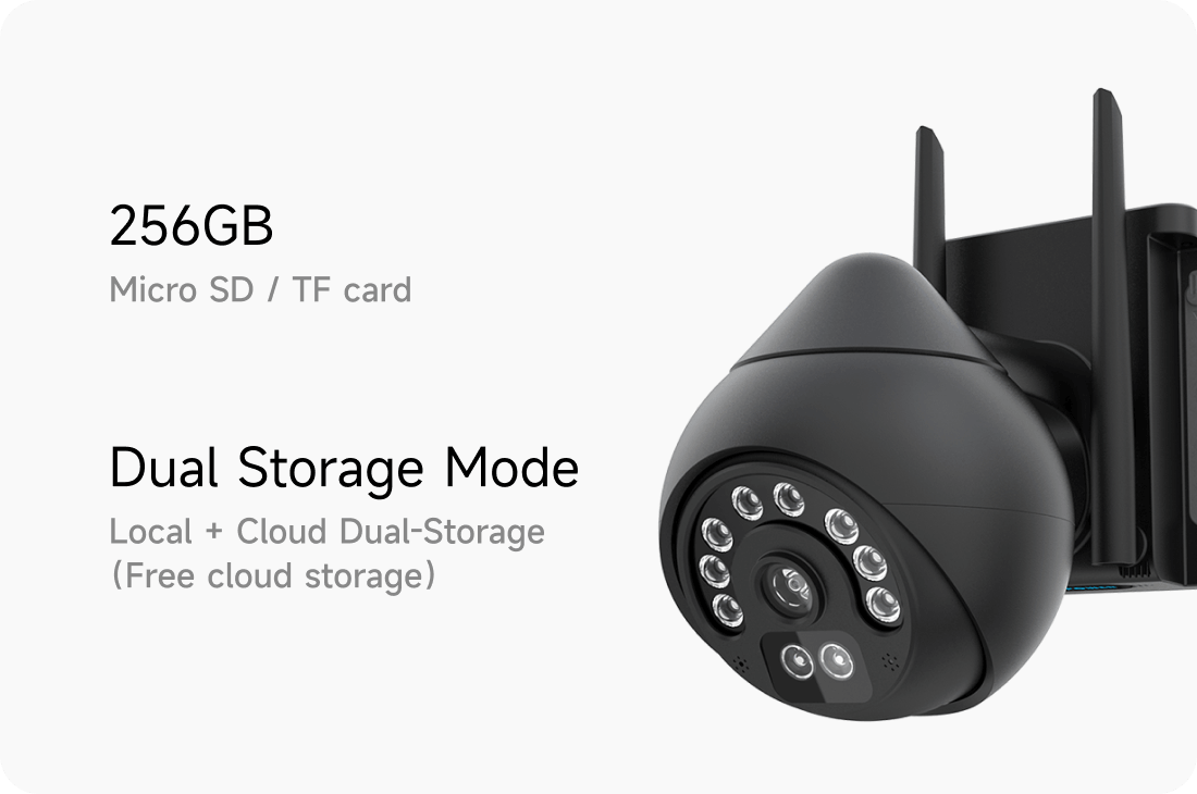 Dual Storage Local + Cloud