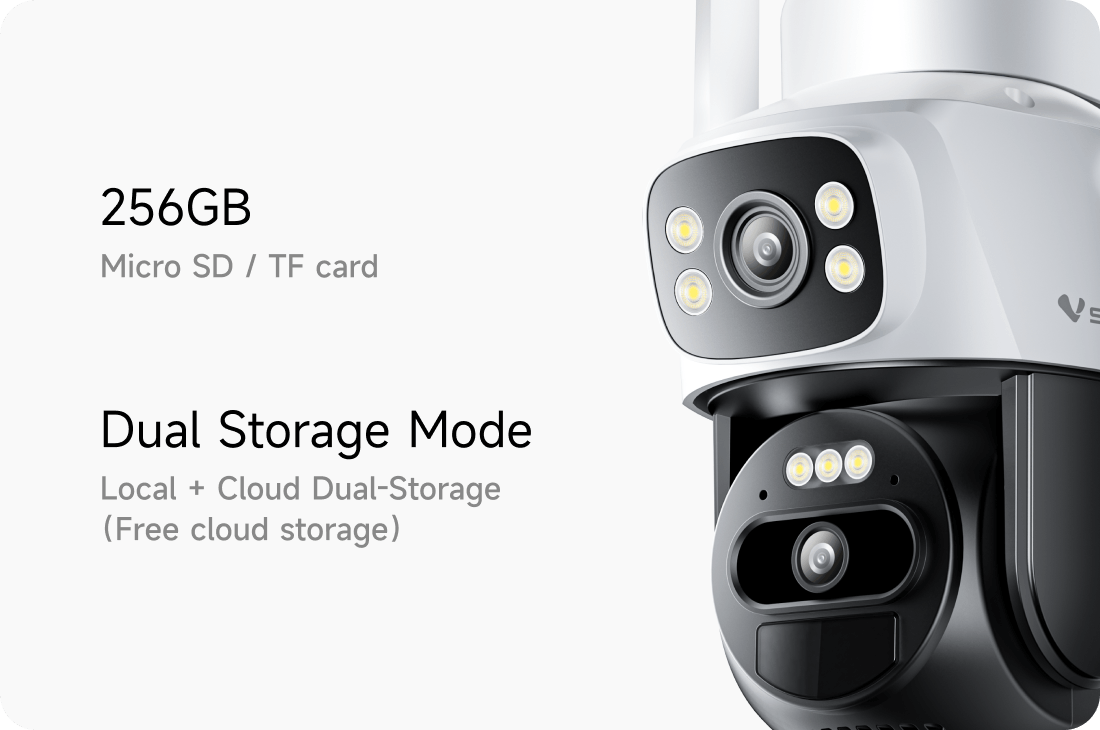 Dual Storage Local + Cloud