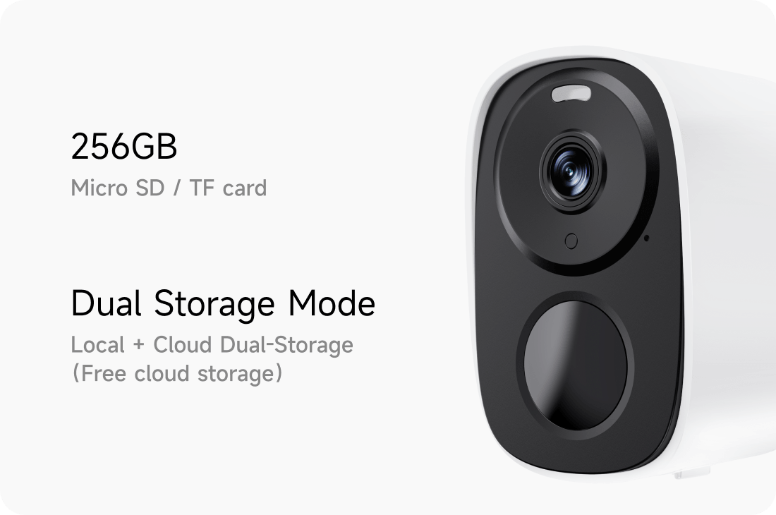Dual Storage Local + Cloud