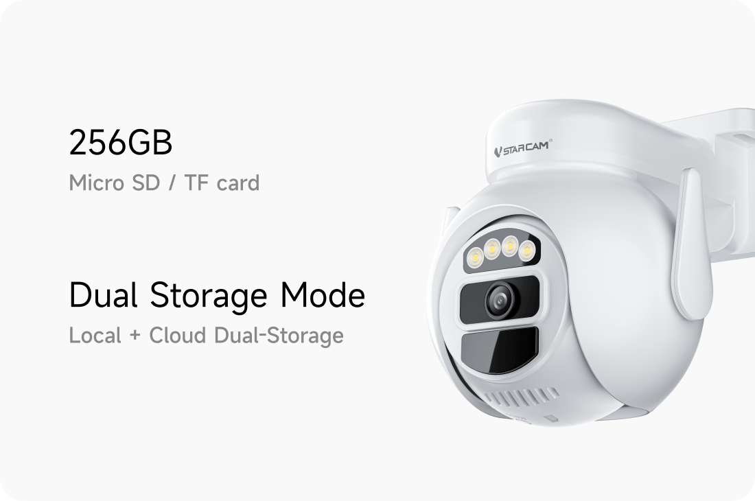 Dual Storage Local + Cloud