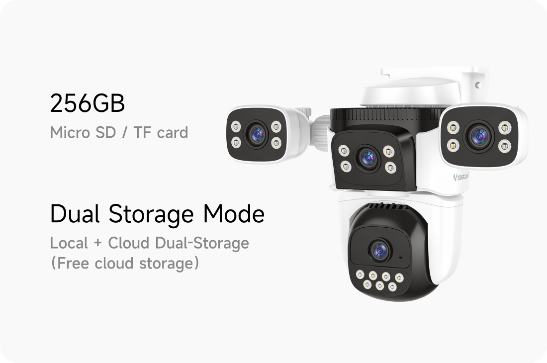 Dual Storage Local + Cloud