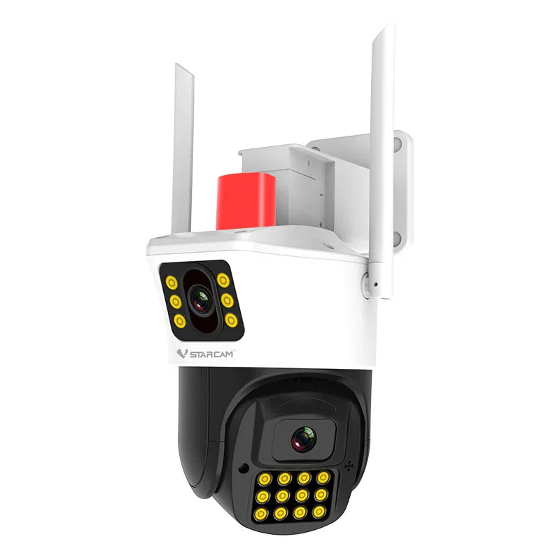 AF663DR | 1080P Dual-Lens WiFi - Fire/Smoke Detection & Motion Tracking Camera - Vstarcam