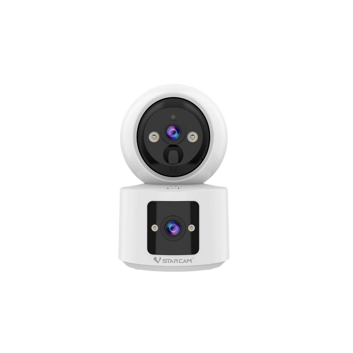 CB90DR | 3MP Battery Full View Dual-Lens Camera with One-Touch Call Button